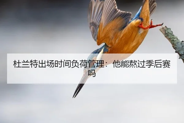 杜兰特出场时间负荷管理：他能熬过季后赛吗